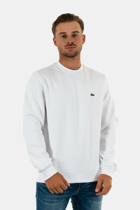 Sweat lacoste sh9608 001 blanc