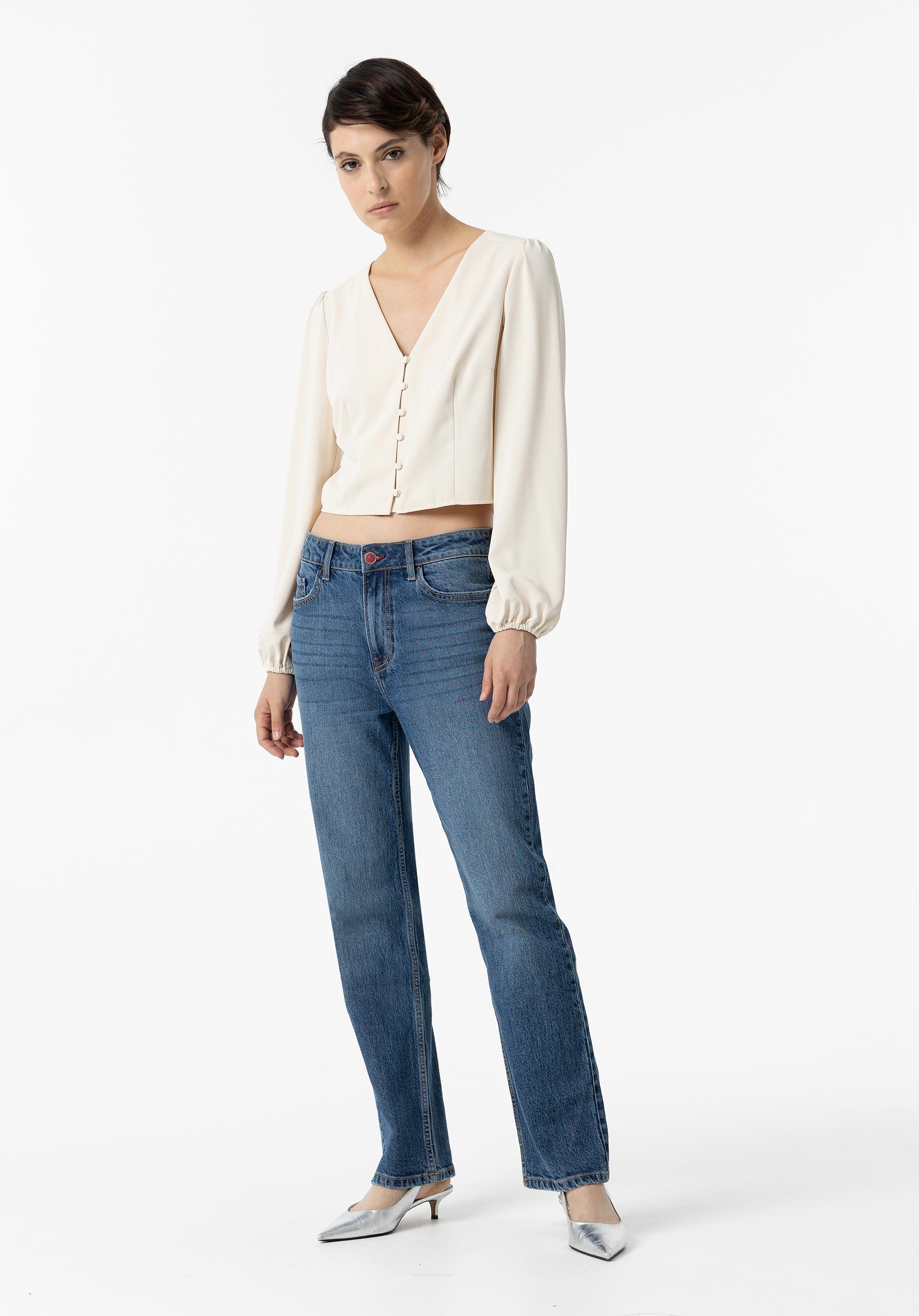 Blusa com Botões