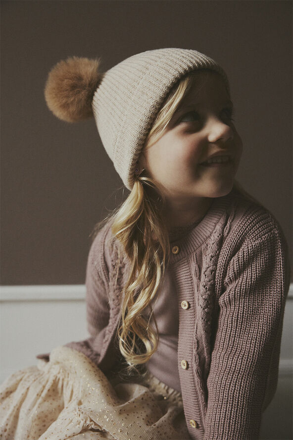 Huttelihut Cardigan Knit Fawn