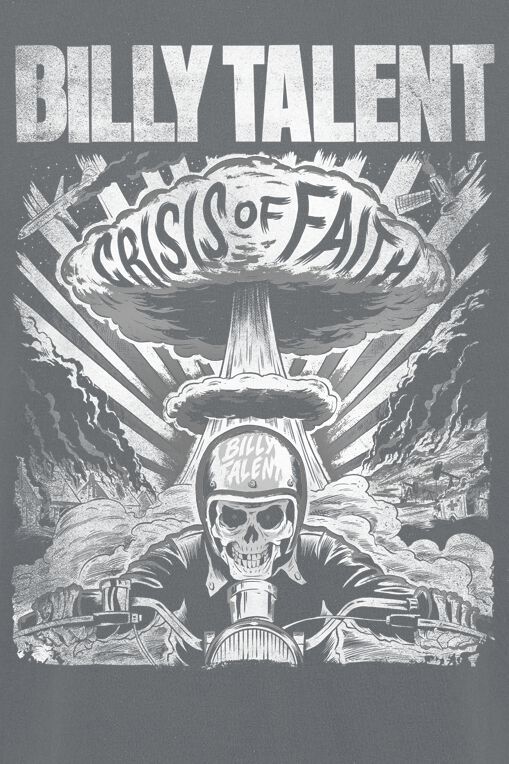 Crisis Of Faith Cover Distressed | Billy Talent T-Shirt Manches courtes