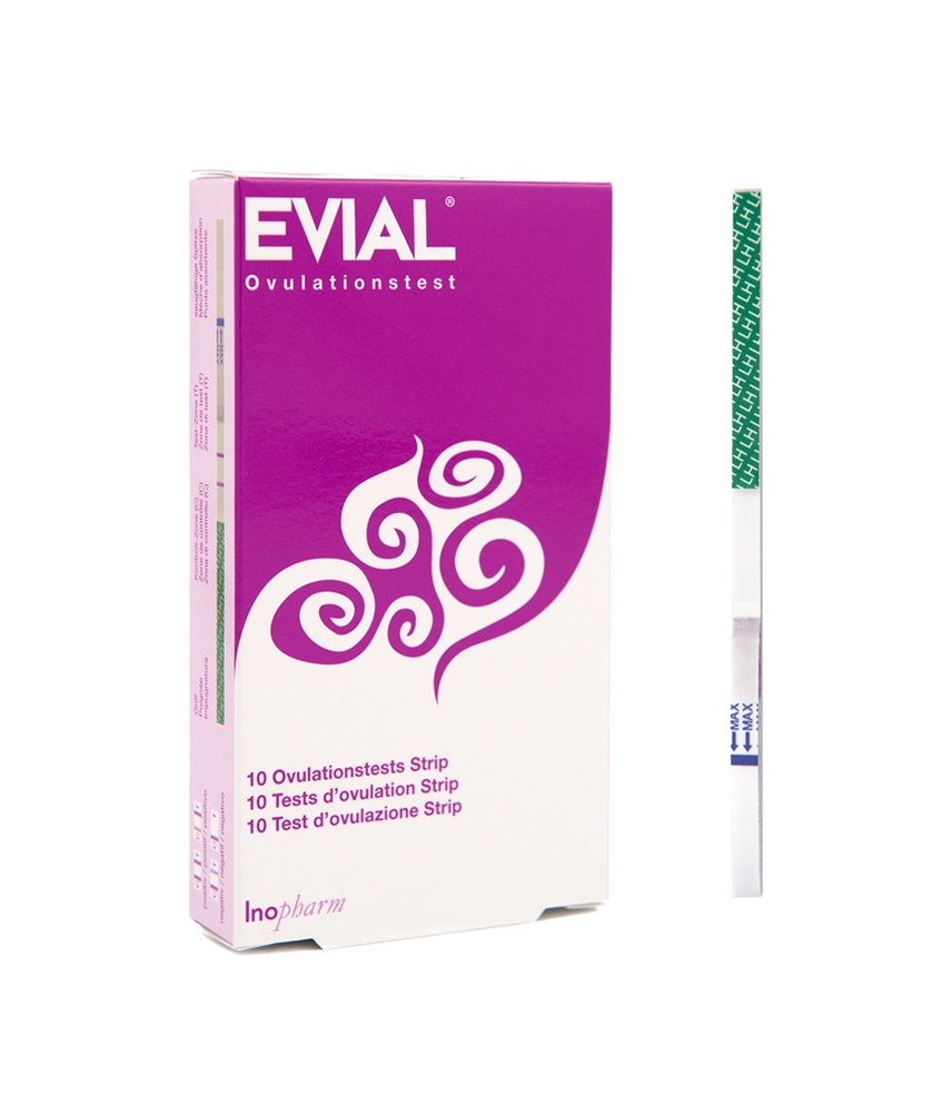 EVIAL Ovulationstest Strip<br>10 Stück