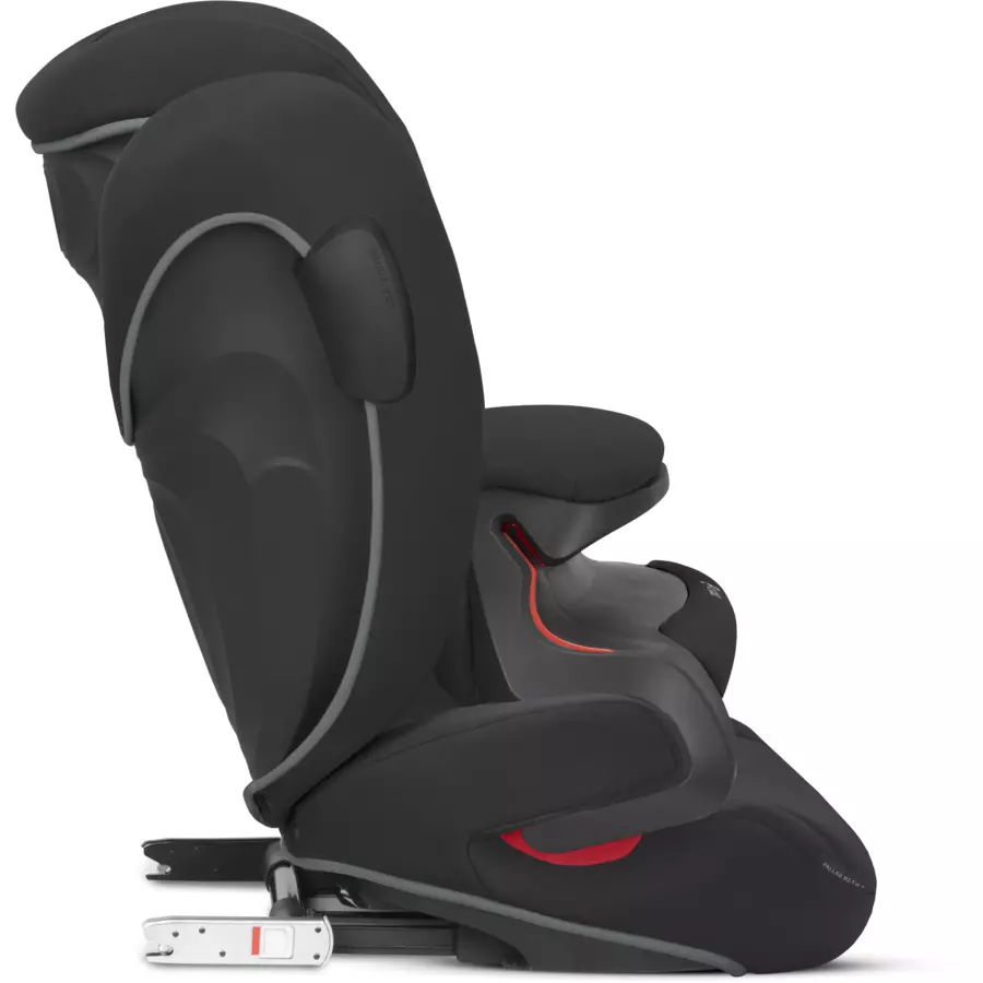 cybex SILVER Kindersitz Pallas B2-Fix + Lux Volcano Black