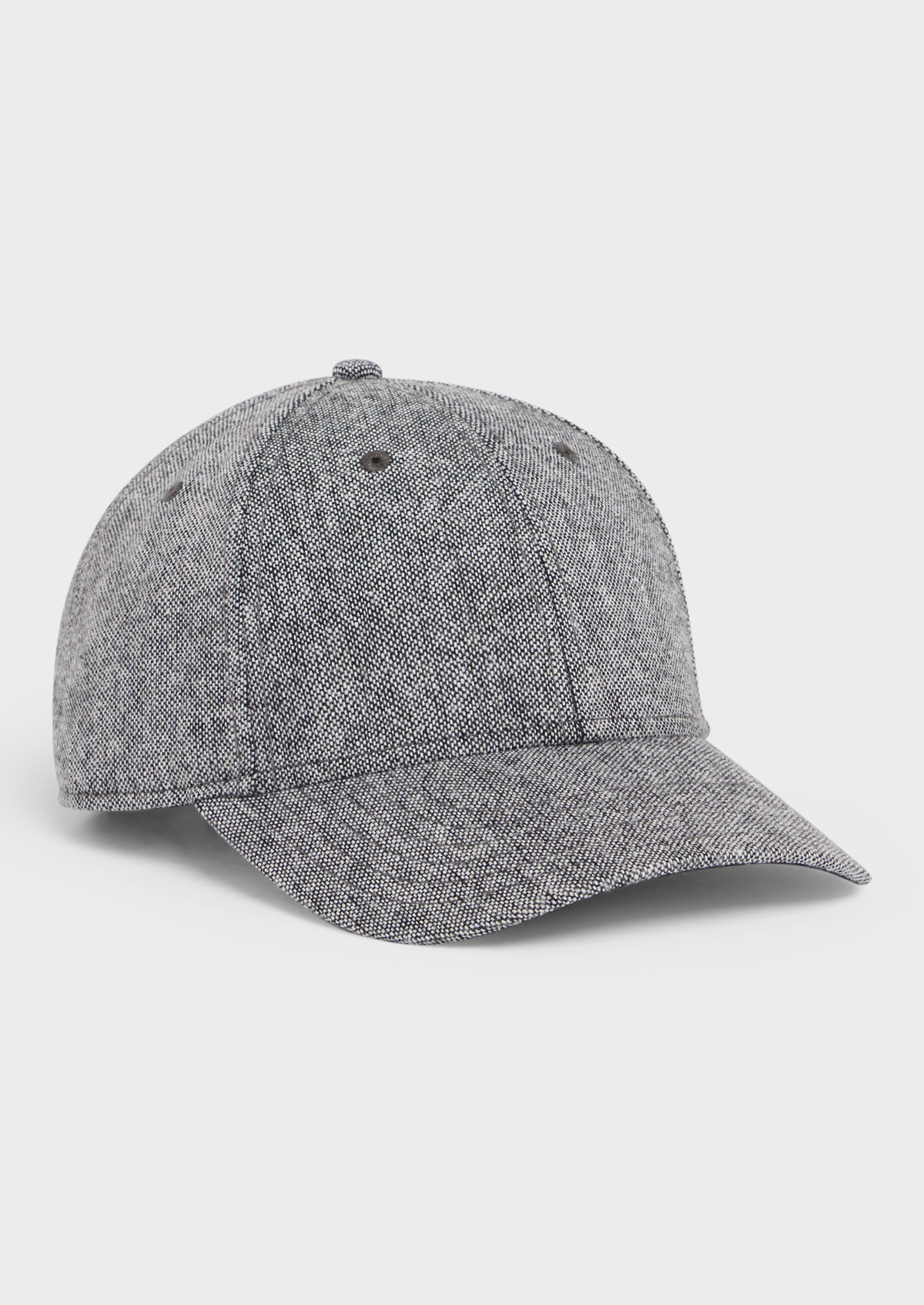 Casquette unie grise