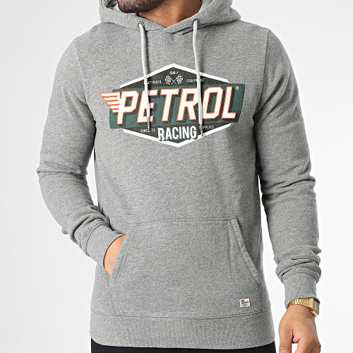 Sweat Capuche 300 Gris Chiné