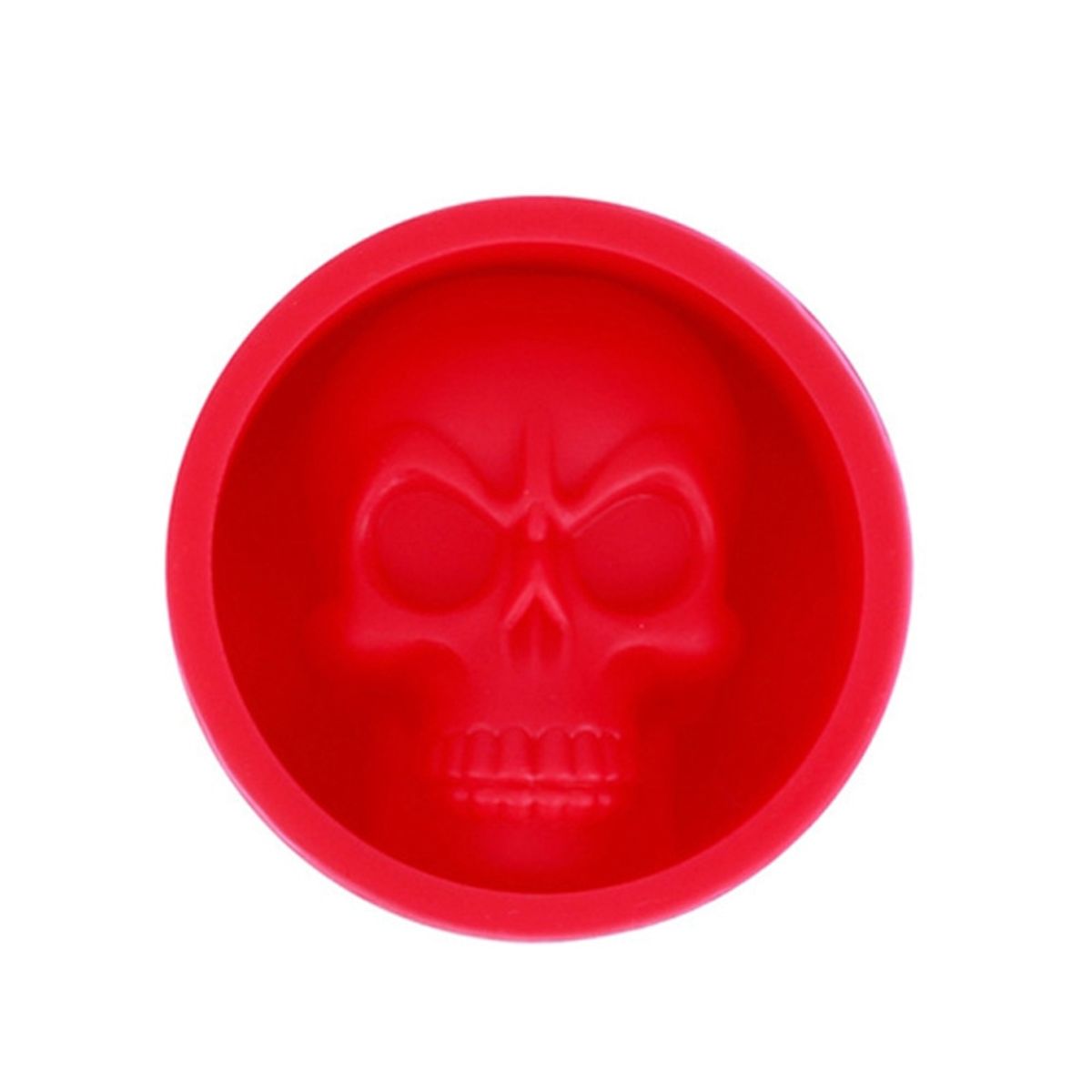 Silikon Eiswürfelform Totenkopf Skull Eiswürfel Eis für Whiskey Wein Bar Party