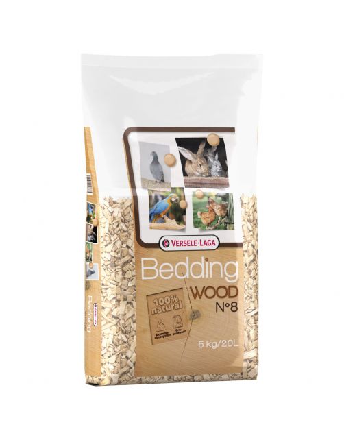 Versele-Laga Wood Bedding Beukenhout No. 8 - Vogelbodembedekking