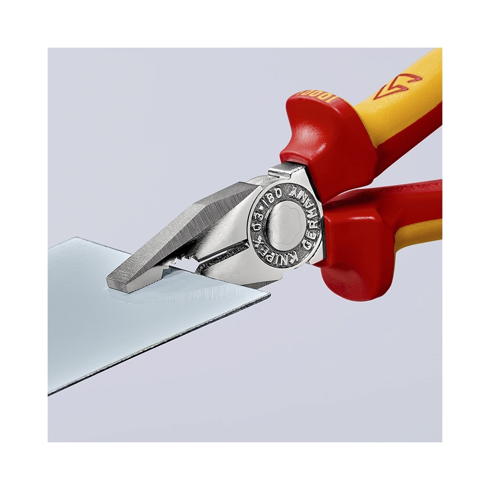 KNIPEX Kombizange isoliert VDE 180mm
