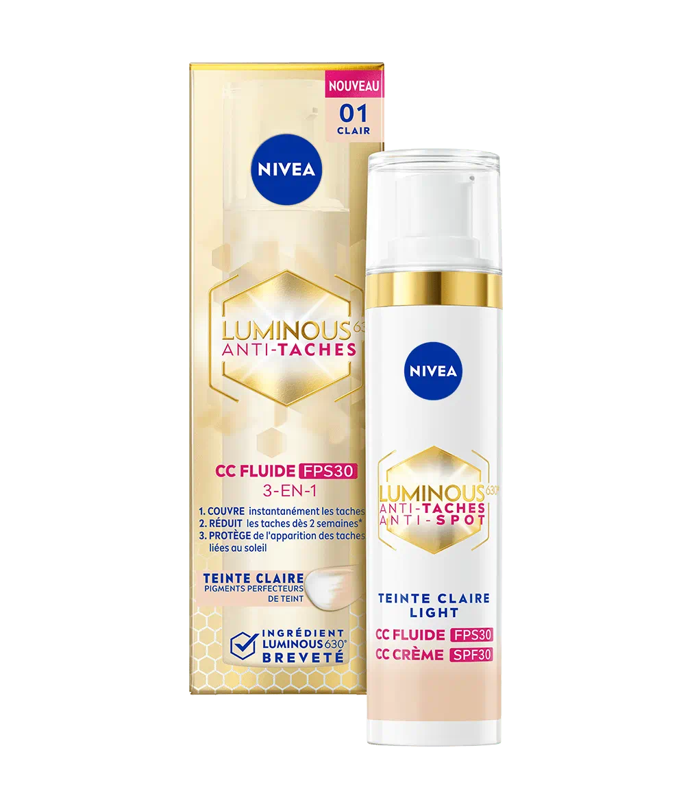 CC FLUIDE LUMINOUS630 ANTI-TACHES FPS 30 - TEINTE CLAIRE