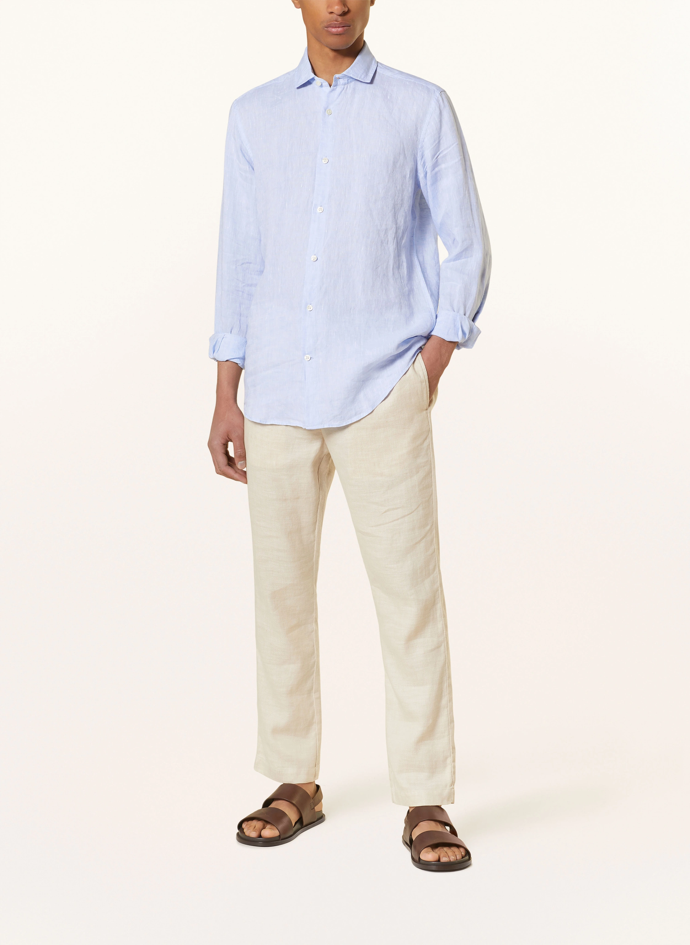FRESCOBOL CARIOCA Leinenhemd ANTONIO Regular Fit