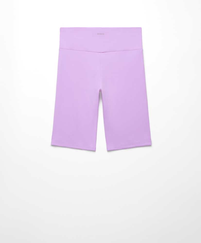 Calça legging de ciclismo Comfortlux de cintura alta, 25 cm