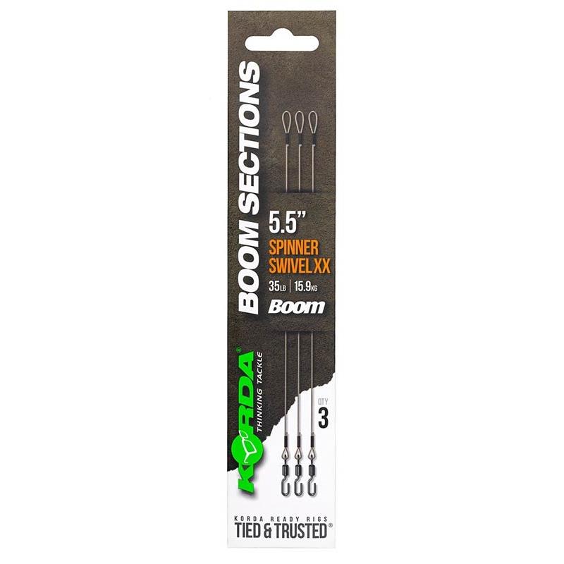 Base Pour Bas De Ligne Korda Booms Spinner Swivel