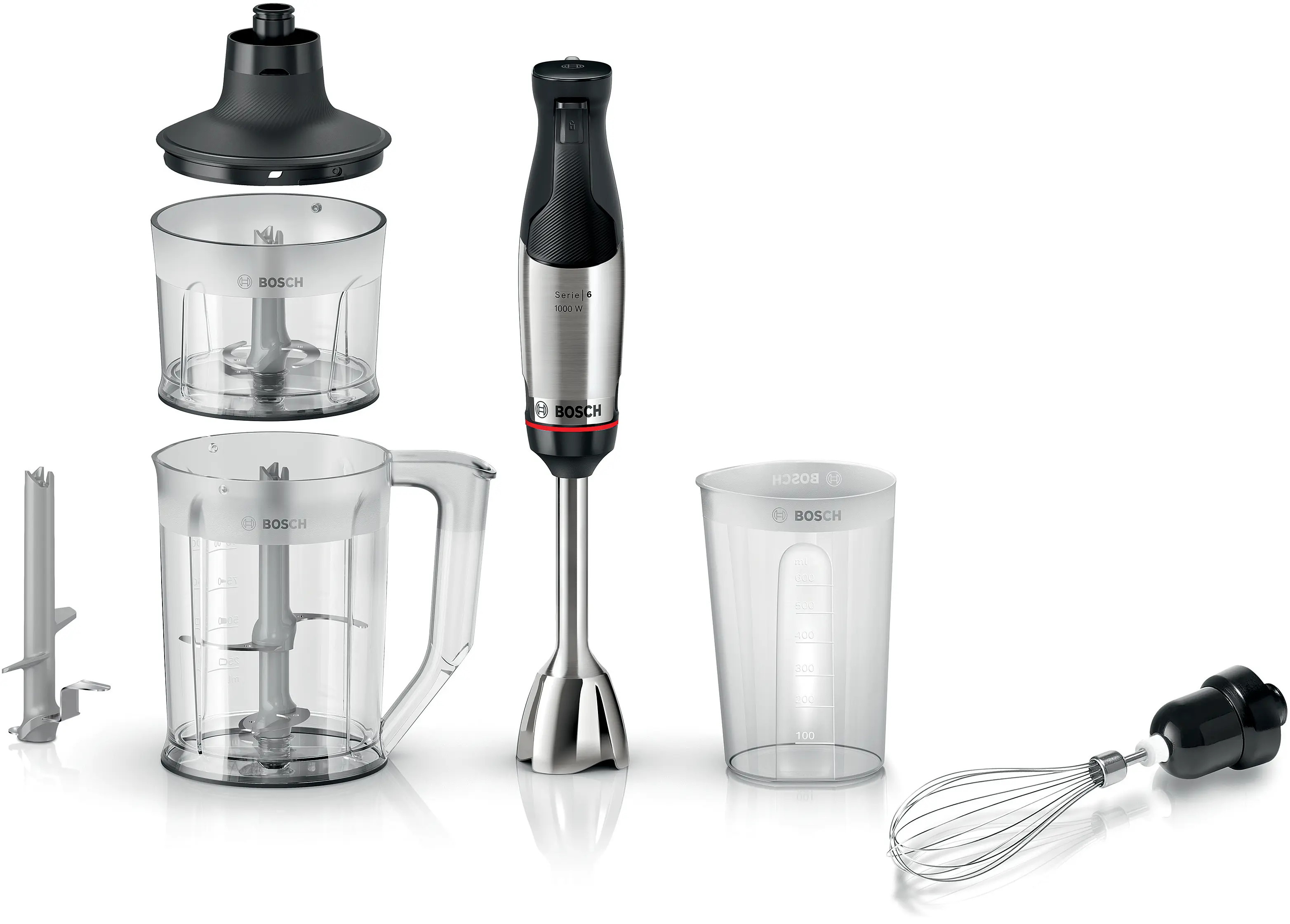 Serie 6 Staafmixer ErgoMaster 1000 W Roestvrij staal