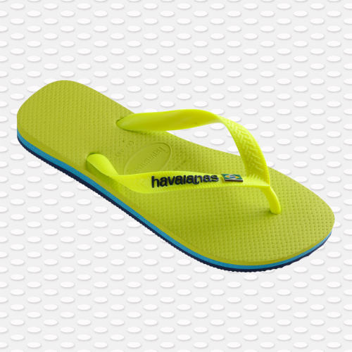 Tongs Brasil Layers Vert