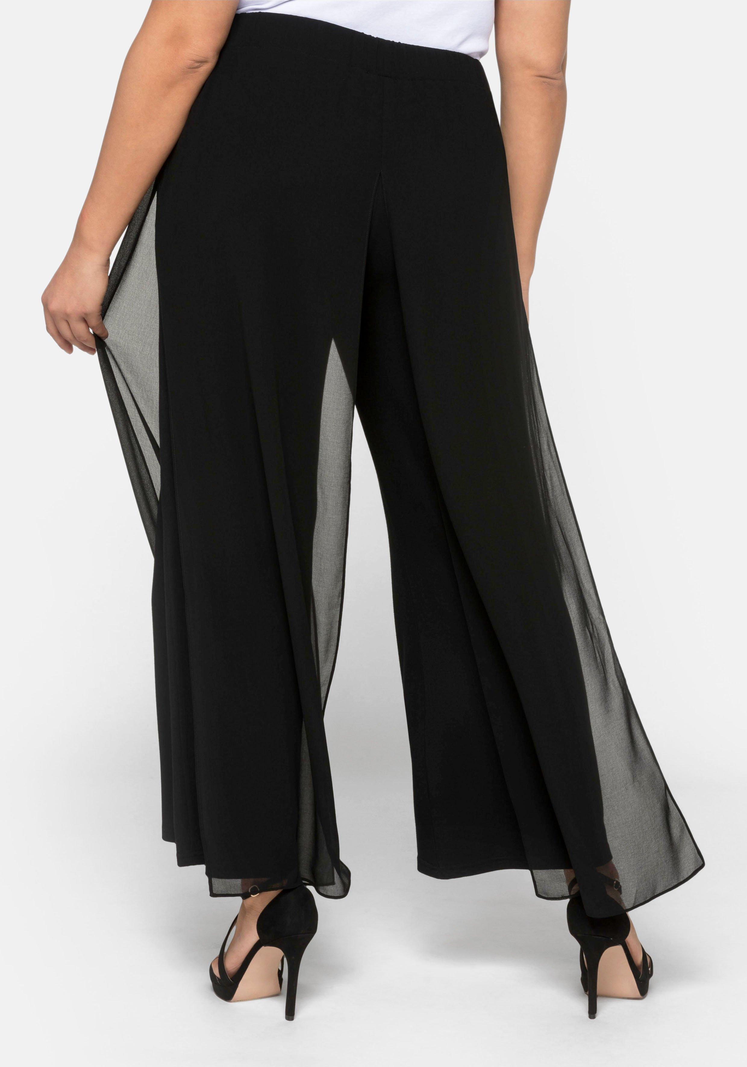 Weite Hose im Lagenlook