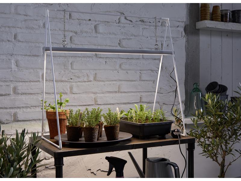 Venso Solutions Hängeleuchte Growlight Duo 22W Aufzuchtlampe mit Stativ