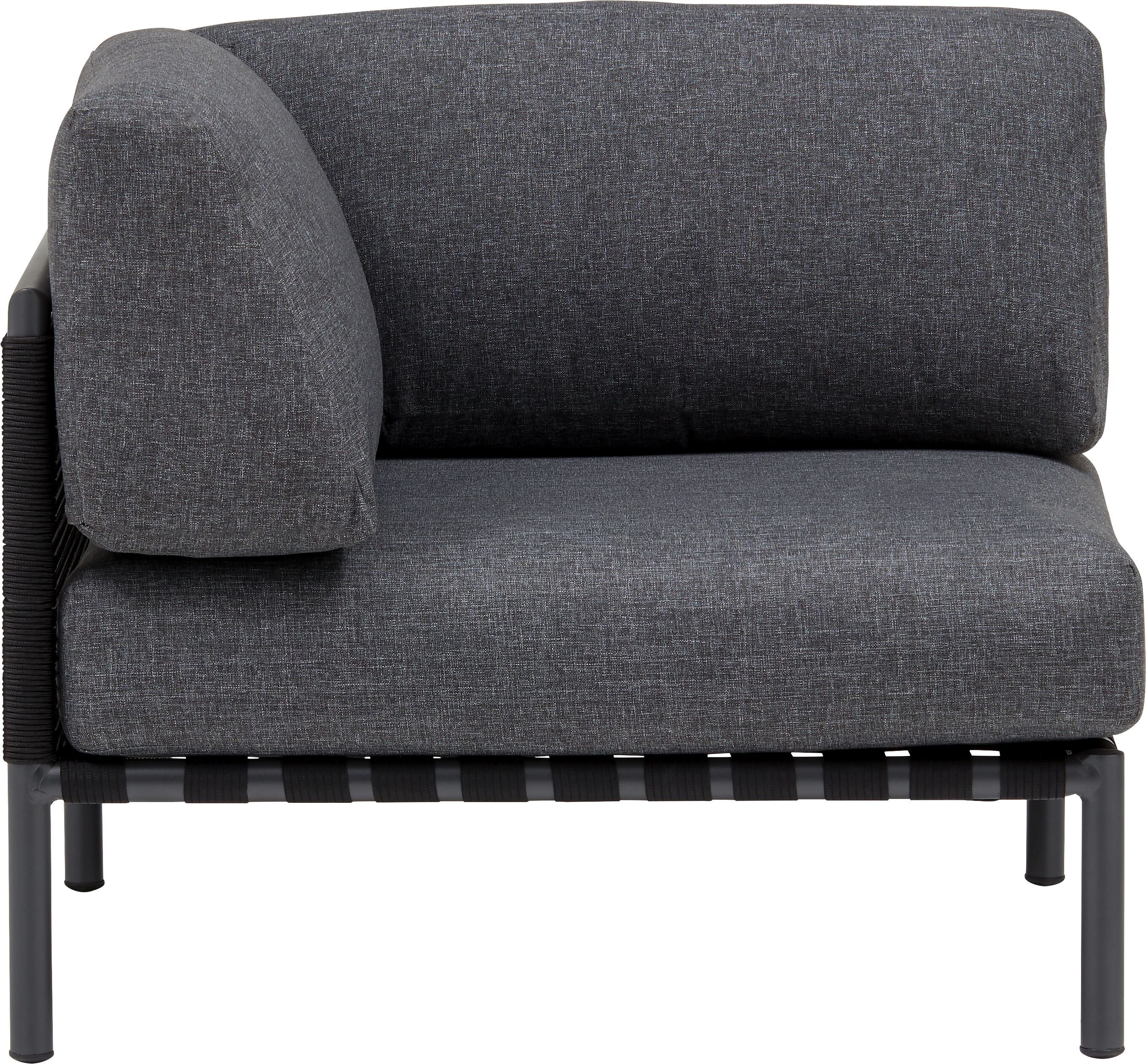 HORIZON Lounge Eckelement - Anthrazit / B: 87.0 cm x T: 87.0 cm x H: 76.0 cm