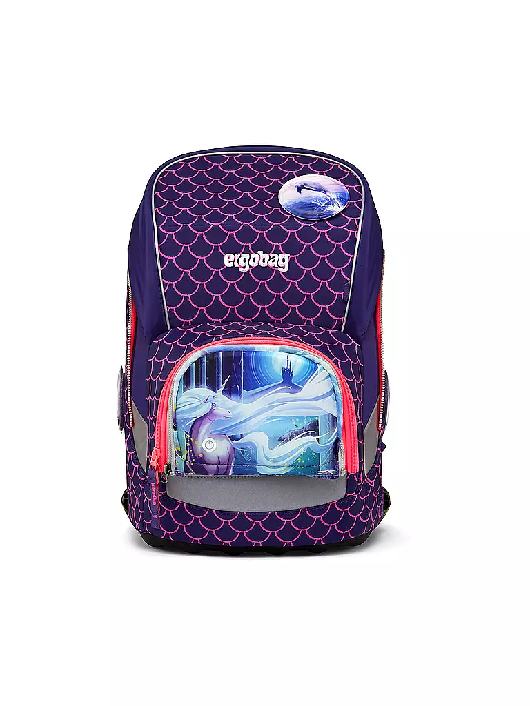 ERGOBAG Zip Set Zippies LED Einhorn bunt