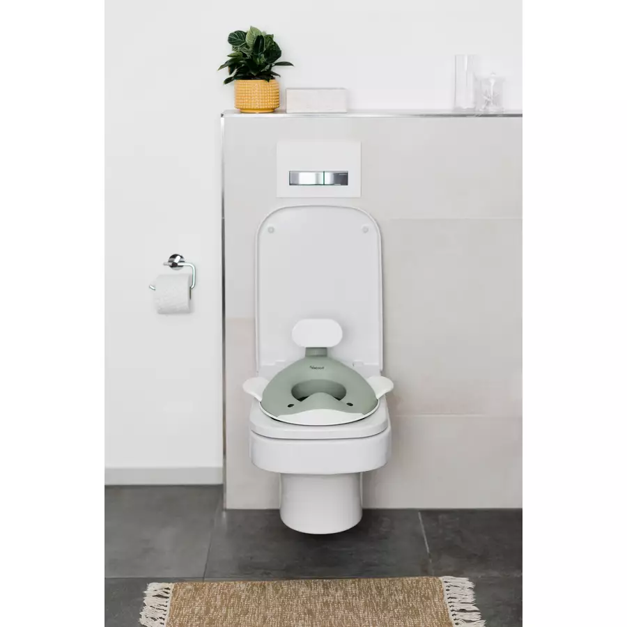KINDSGUT Toilettenaufsatz Wal pistazie