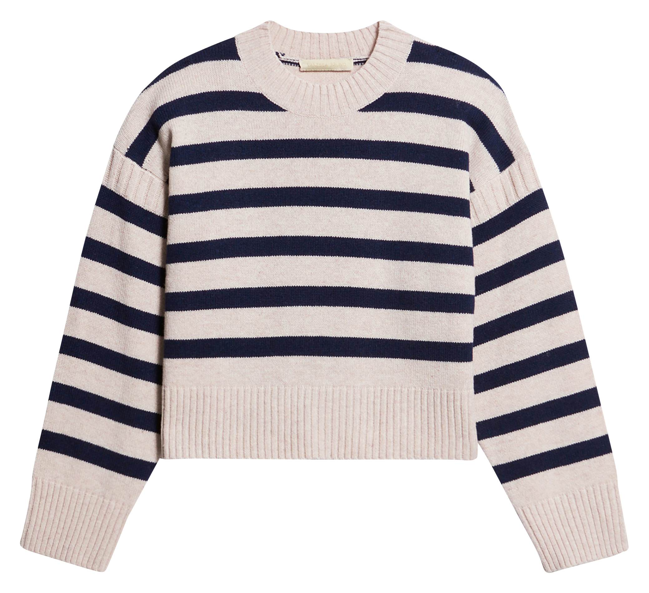 ESTHER - Pull court en laine et yack | Multicolore