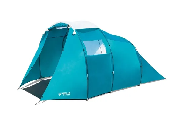 Bestway 68092, Kuppeltelt, 4 person(er), Myggenet, Vandtætte samlinger, Blå, Hvid