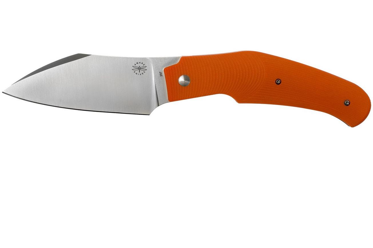 Amare Knives Folding Creator 202002 Orange zakmes, Tashi Bharucha design