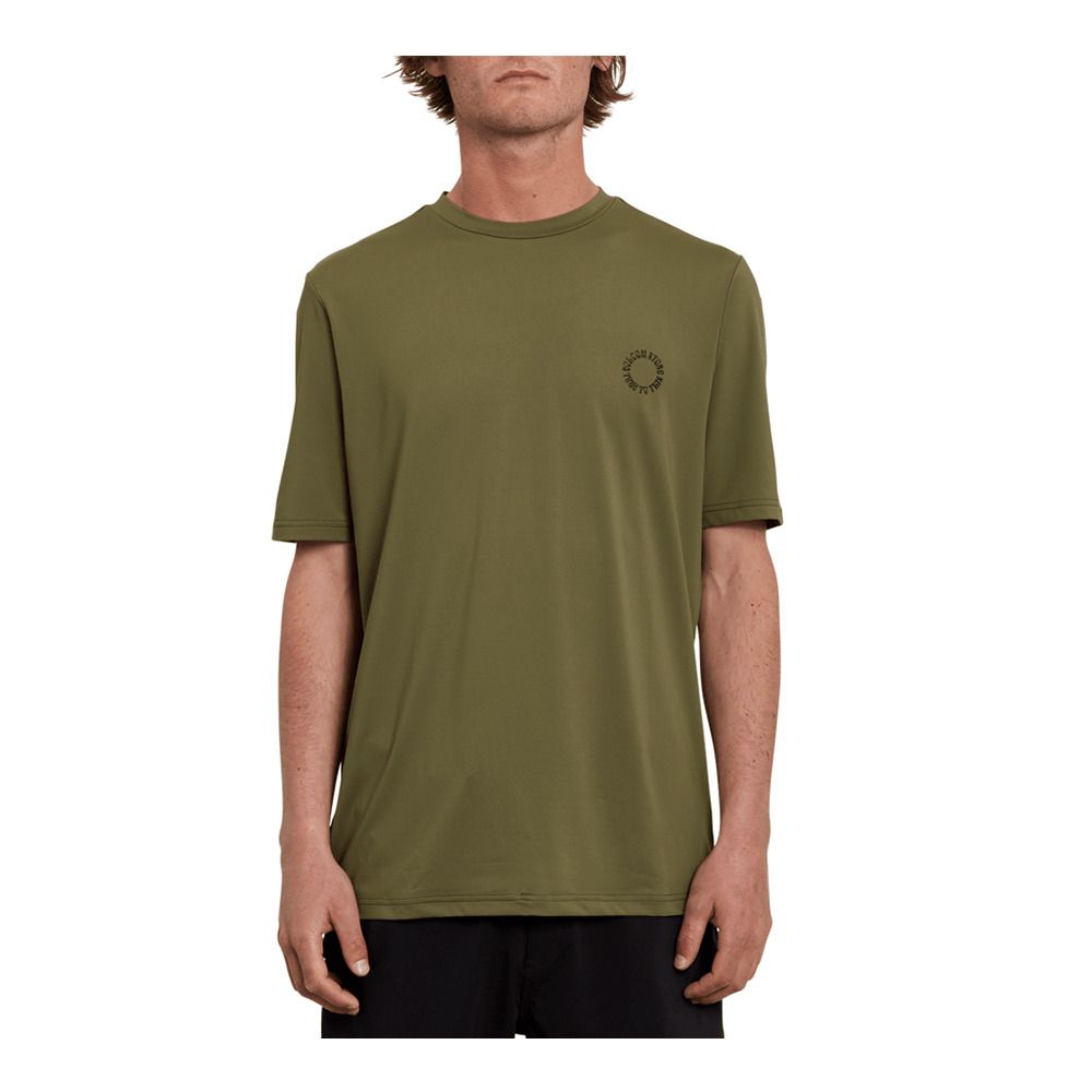 Volcom FAULTER - Rashguard Homme military