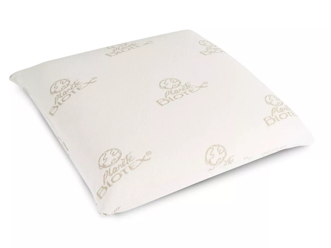 Oreiller mousse mémoire végétale Maïa 60x60