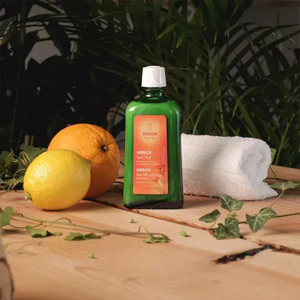 Banho de recuperação esportiva Weleda Arnica 200ml