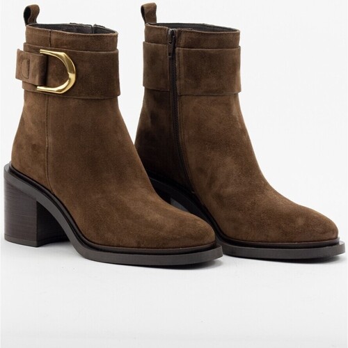 Alpe - BotinesEvolet cuero Beige