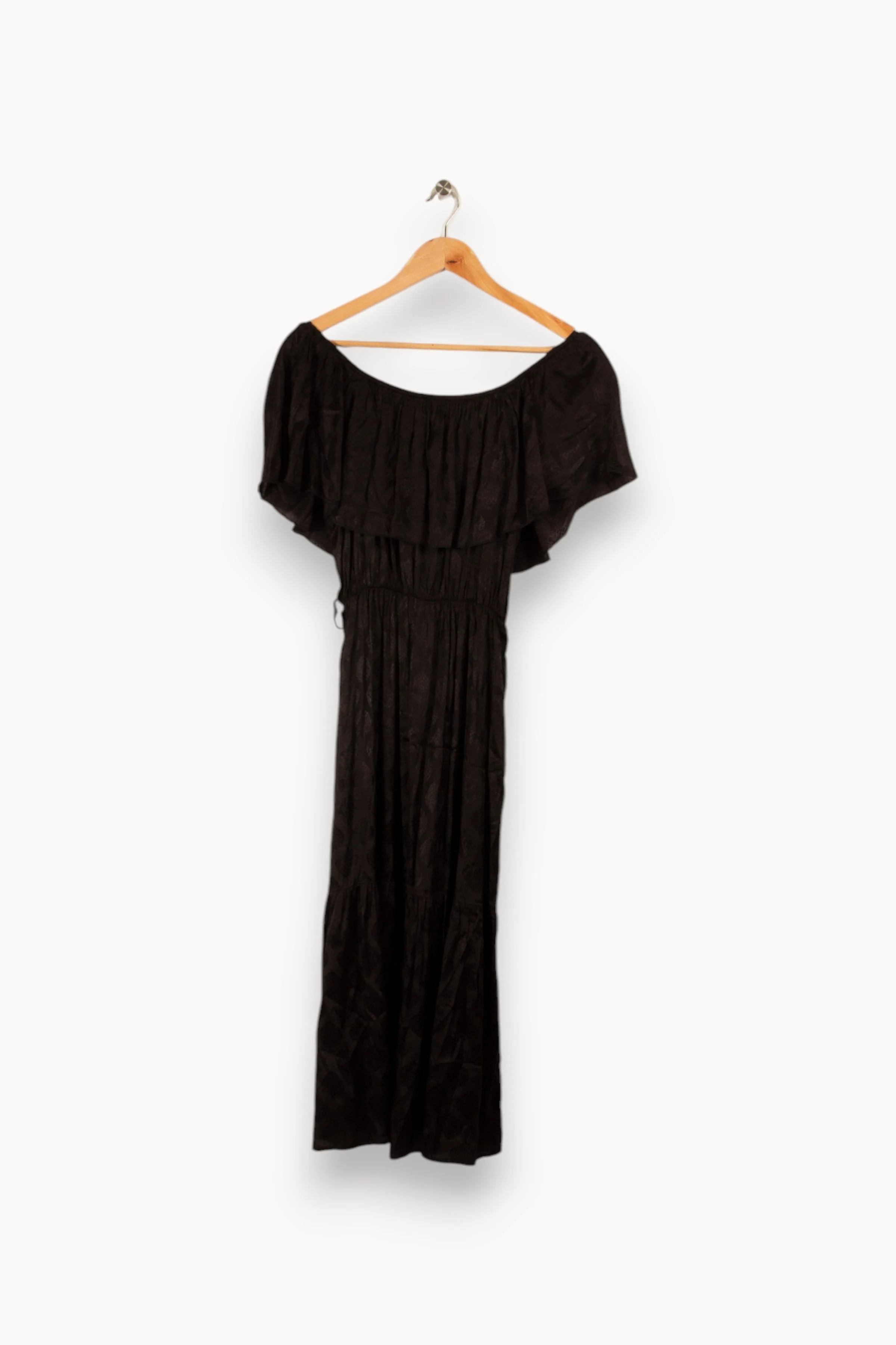 Robe midi | Noir