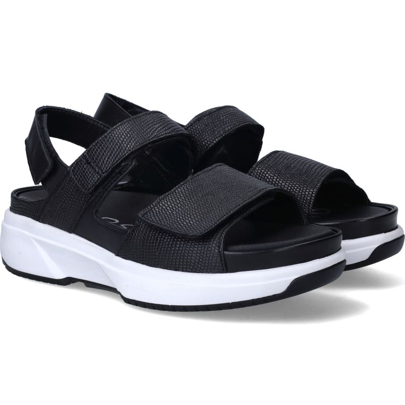 Xsensible Aruba Stretchwalker Sandalen Zwart Dames