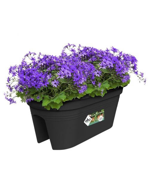 Elho Plantenbak Green Basics Flower Bridge - Plantenbak - 55x29x23 cm Zwart