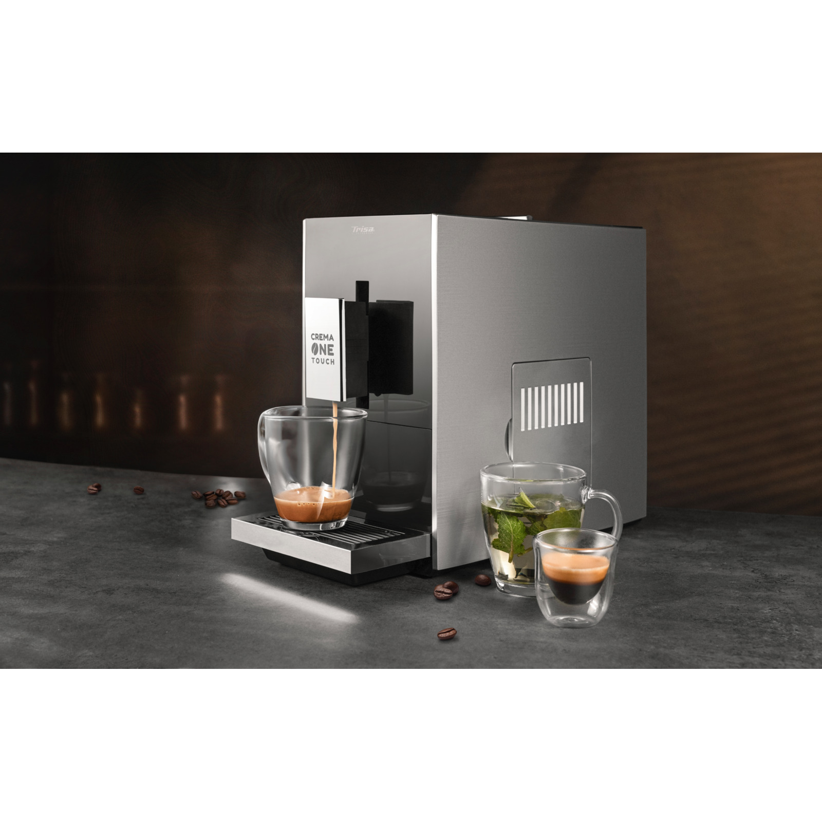 Trisa Kaffeevollautomat Crema One Touch