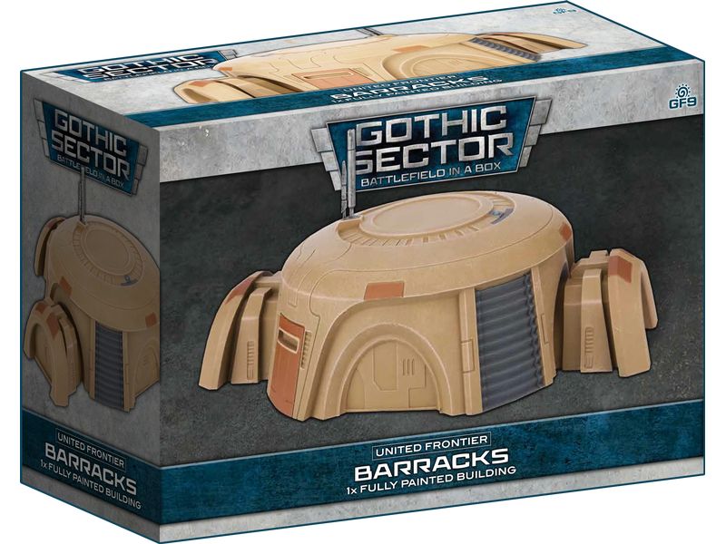 Gale Force Nine Gelände Gothic Sector: United Frontier Barr Vorbemaltes Gelände für Miniaturen-Spiele