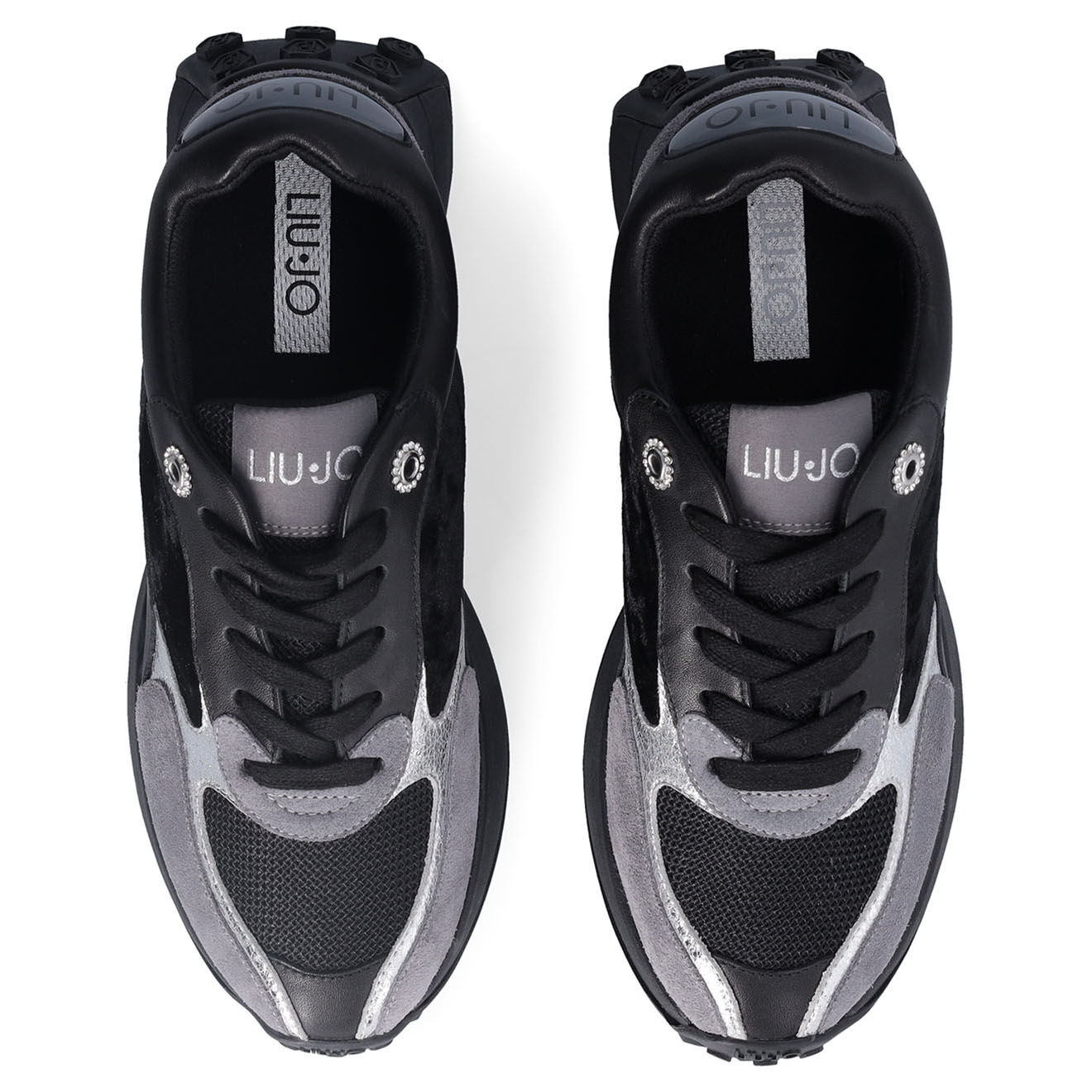Liu-Jo Sneakers en Cuir Lolo noires