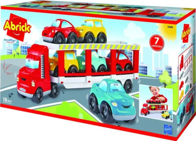Biltransporter Legetøj - Inkl. 6 Biler - Ecoiffier Abrick