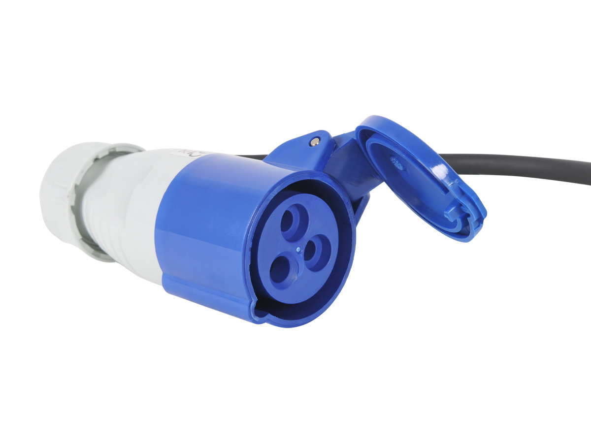 ProPlus 2,5mm² van Schuko stekker naar CEE verloopkabel