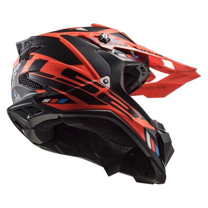 Casque cross LS2 MX700 - SUBVERTER EVO - STOMP 2023 - Orange / Noir