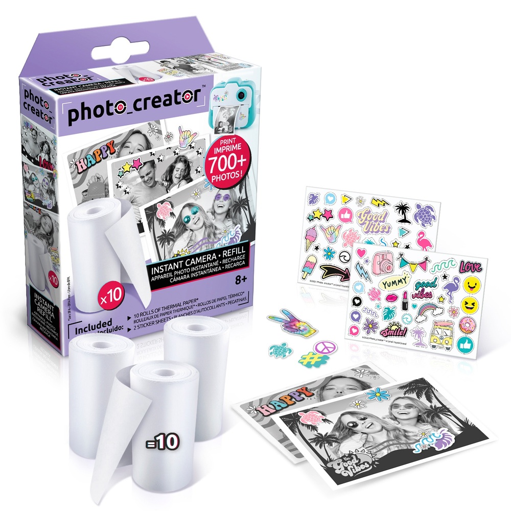 Photo Creator Kamera-Thermopapier-Nachfüllpackung: 10 Stück