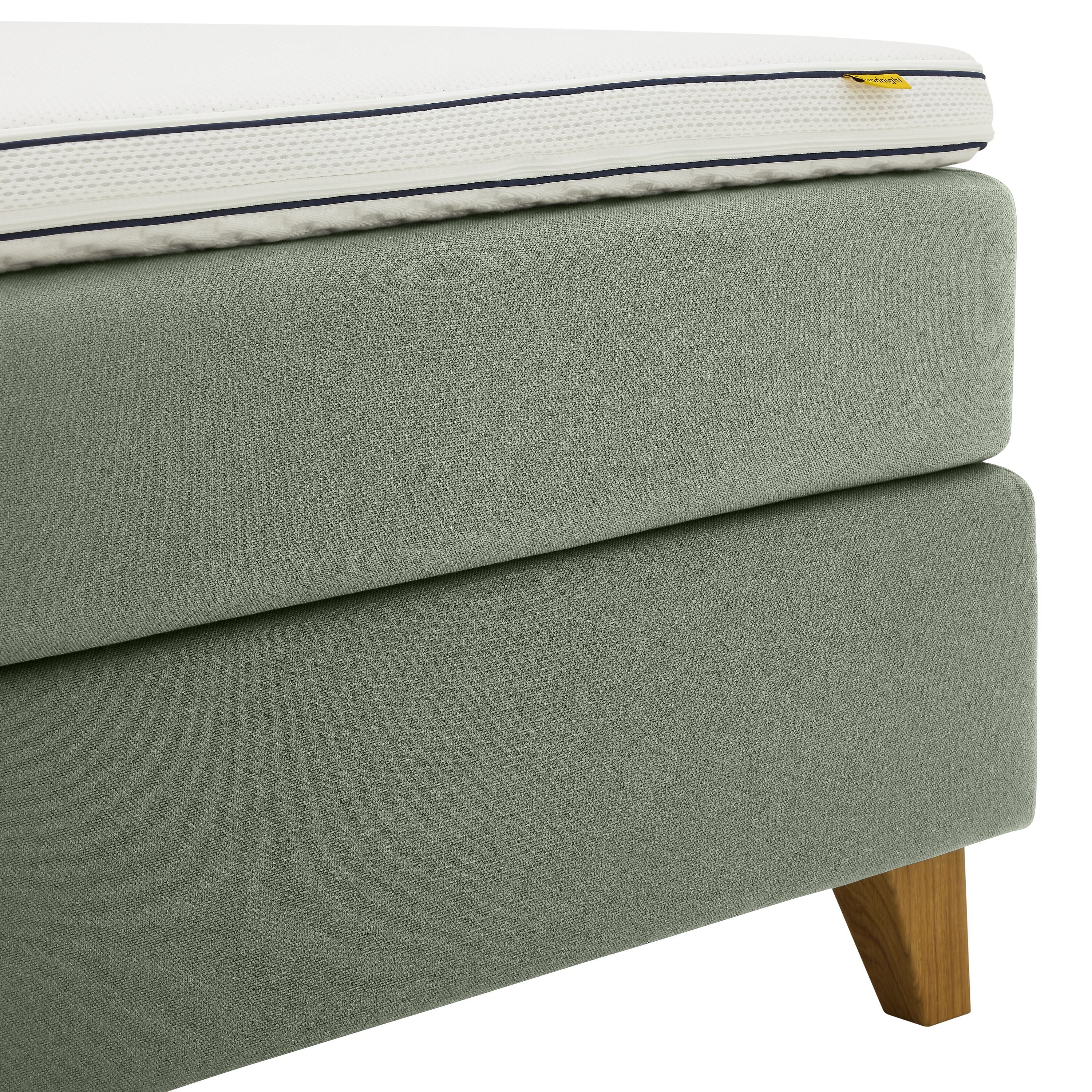bico GOODNIGHT Boxspringbett - Mint / B: 160.0 cm x T: 200.0 cm