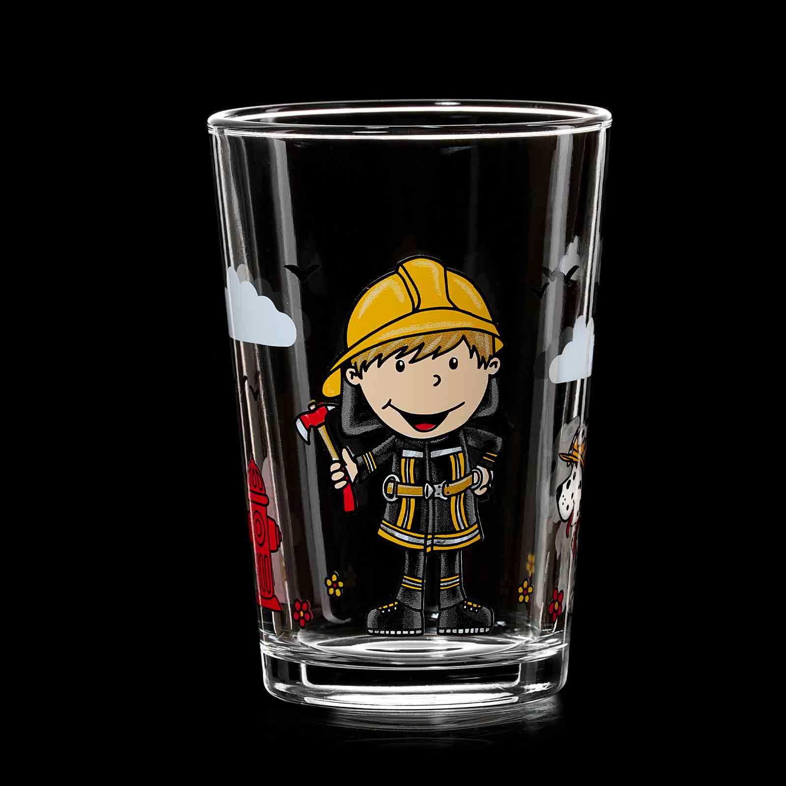 Ritzenhoff & Breker Kindergläser Feuerwehrmann Bernie 205 ml 3er Set