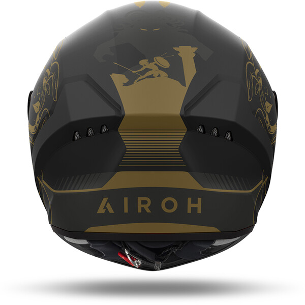 Airoh - Casque Connor Titan Noir / Or / Mat