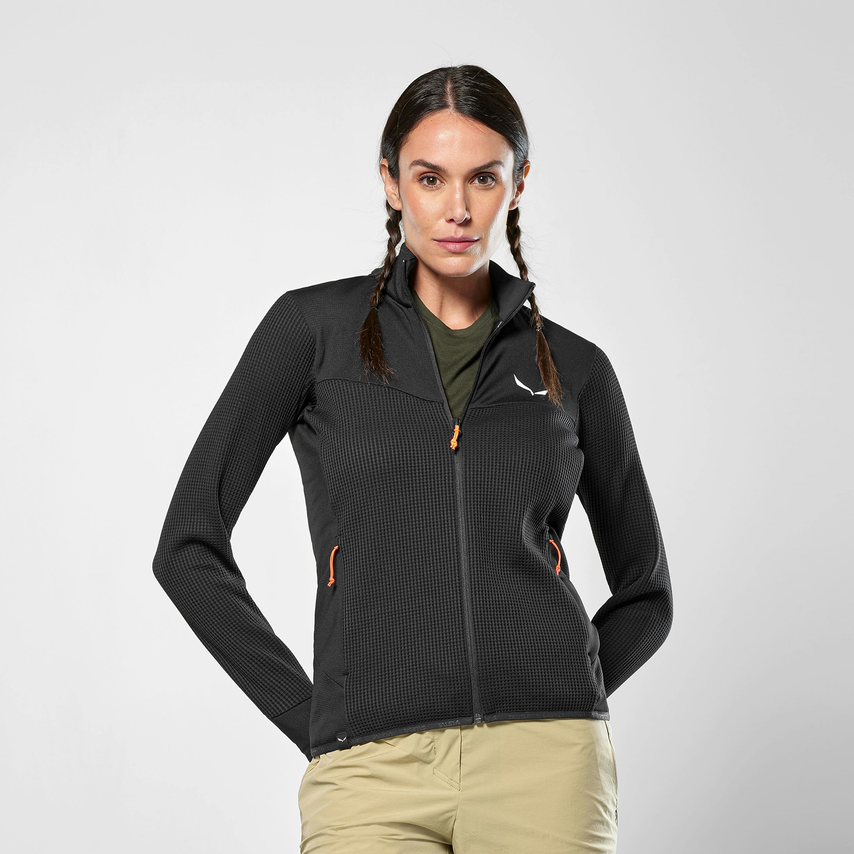 Puez Waffle Hybrid Polarlite Jacke Damen