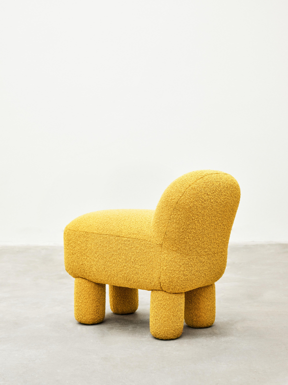 Design House Stockholm Lulu poef cream