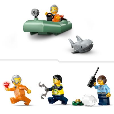 LEGO City 60456 Skurkejakt med politibåt