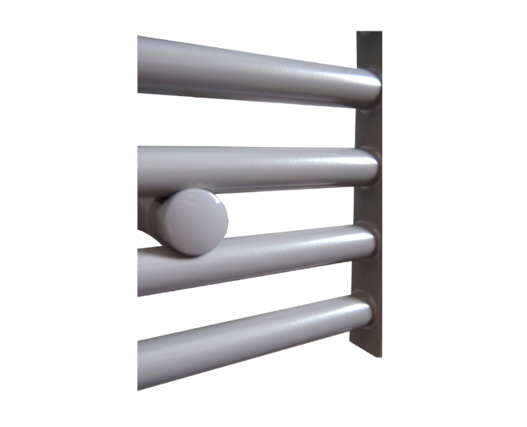 Sanicare design handdoekradiator 45x172cm zilver grijs