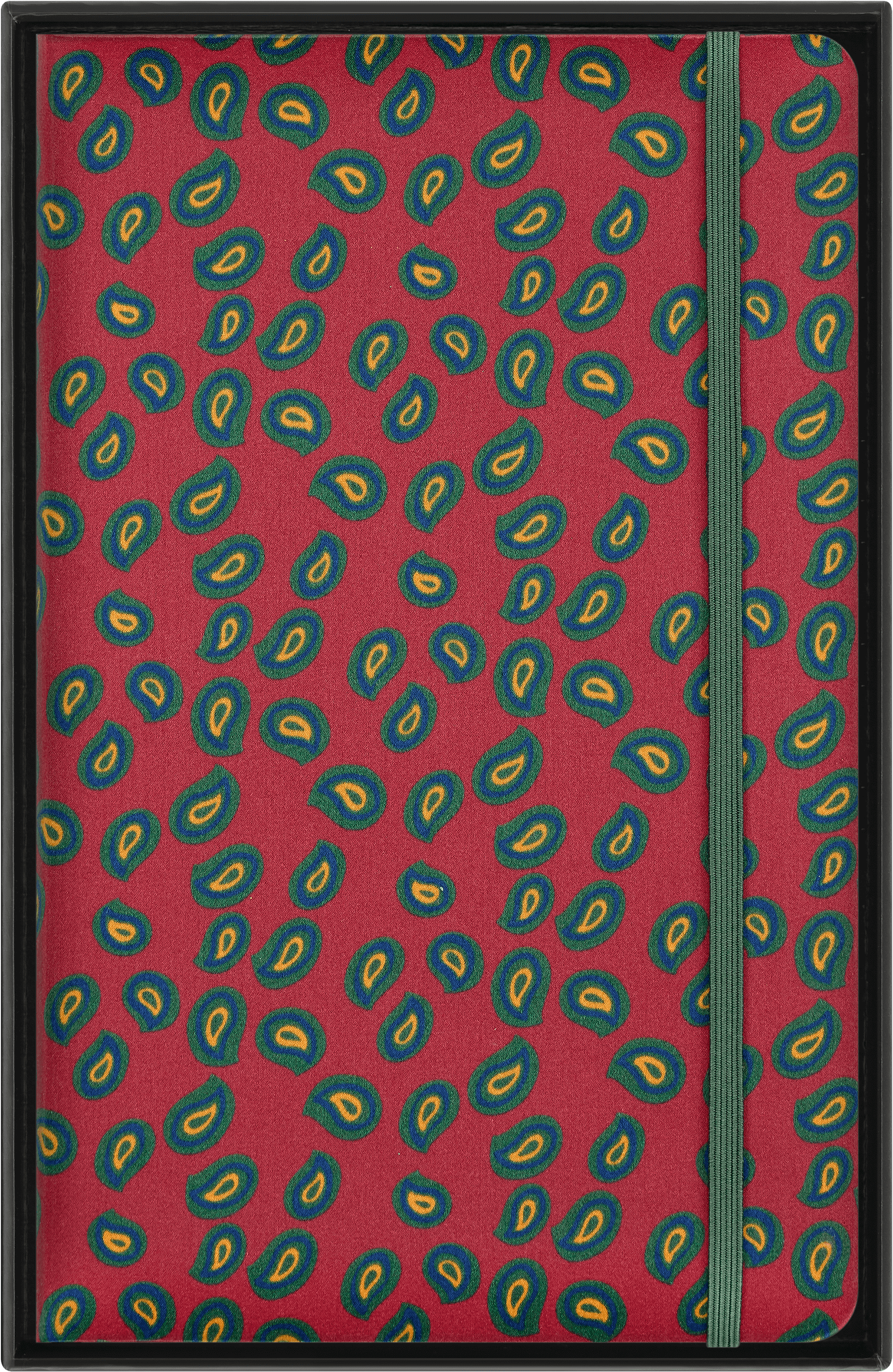 Silk Notebook Large, ruled, hard cover, with gift box
