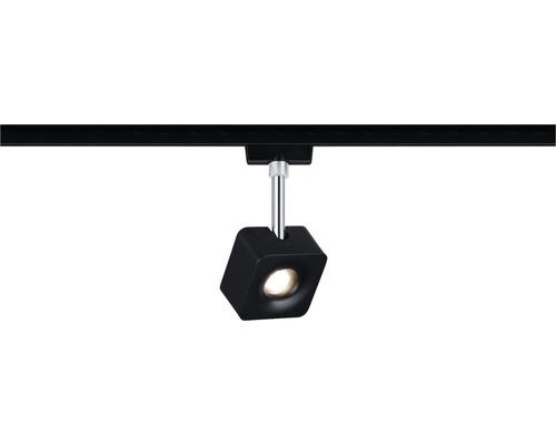 Paulmann URail Spot 8W 520 lm 2700 K Cube zwart/mat/chroom 230V