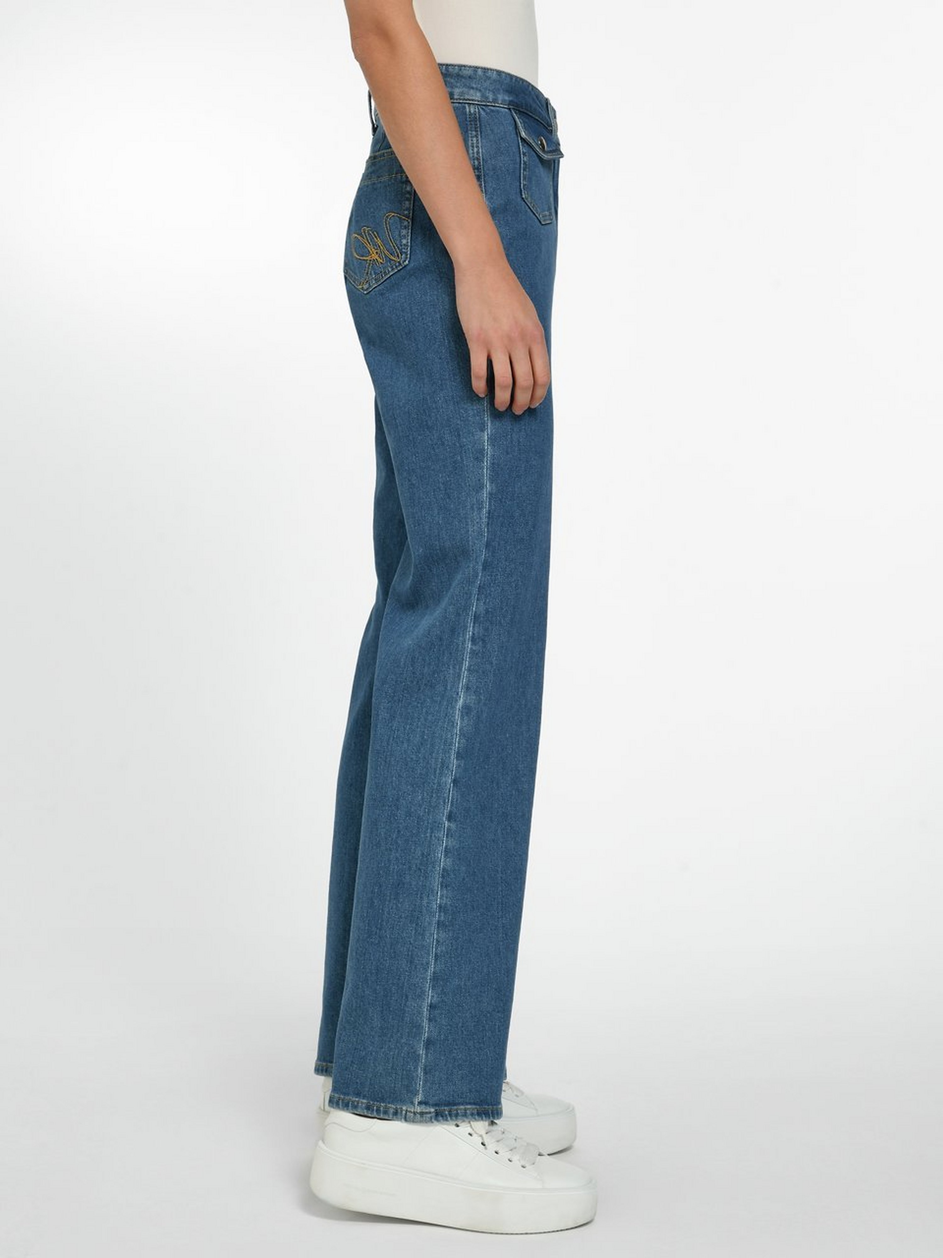 High Waist-Jeans