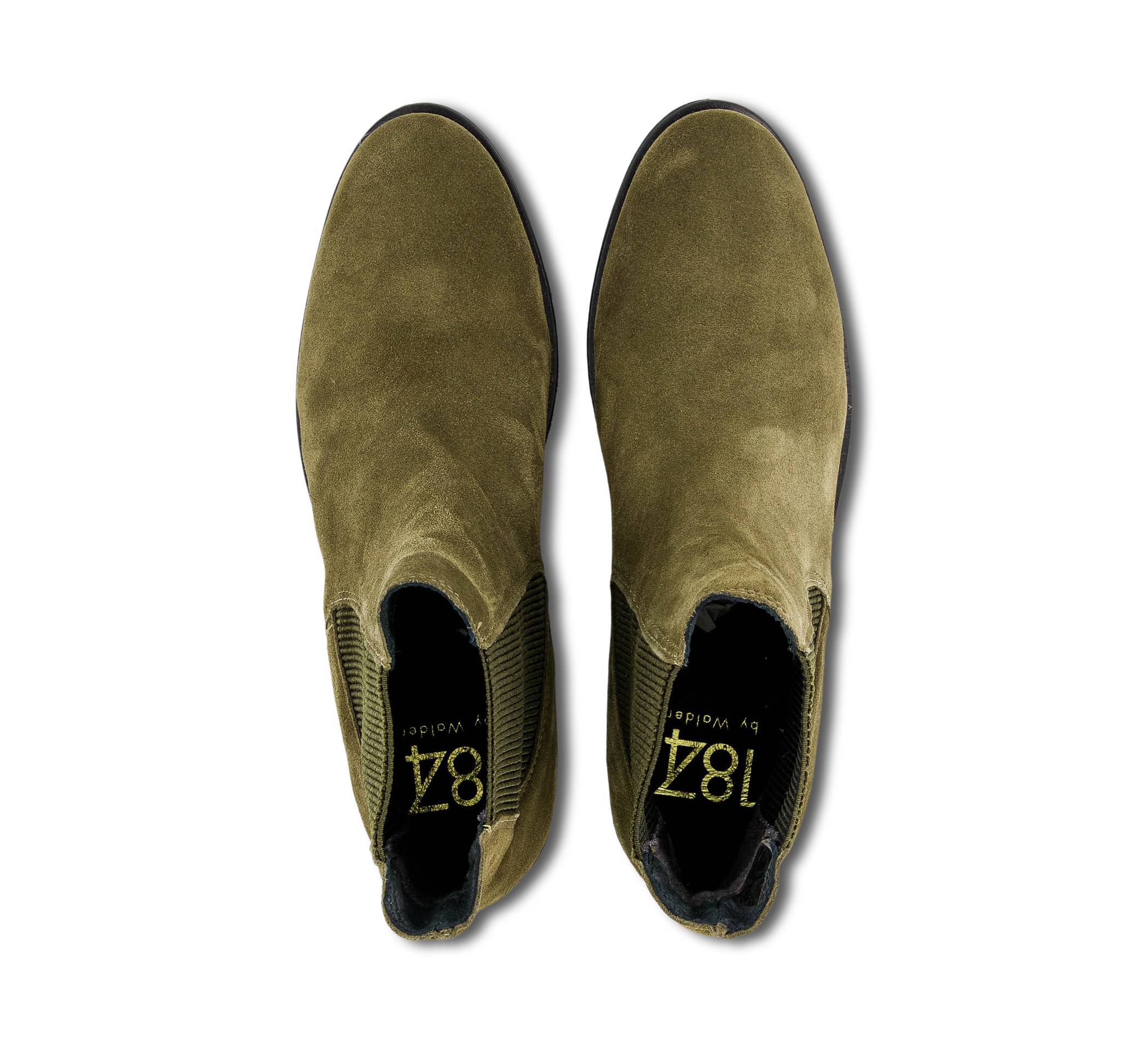 1874 by Walder Chelsea Boots grün